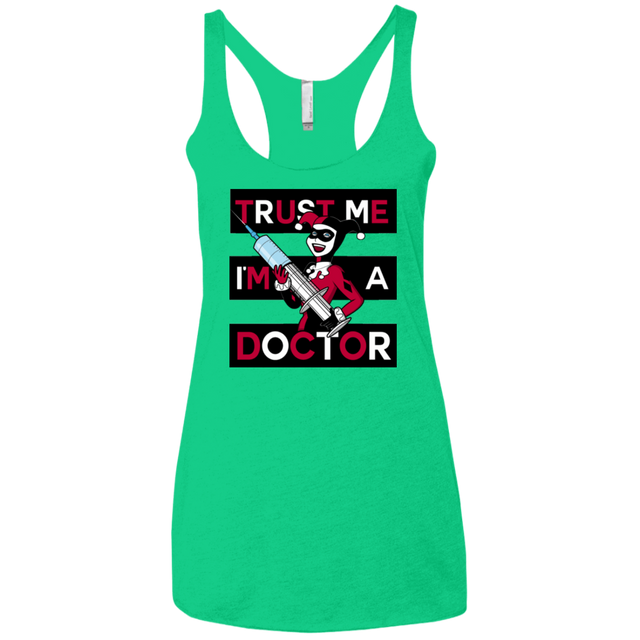 T-Shirts Envy / X-Small Trust me! Women's Triblend Racerback Tank