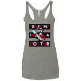 T-Shirts Venetian Grey / X-Small Trust me! Women's Triblend Racerback Tank