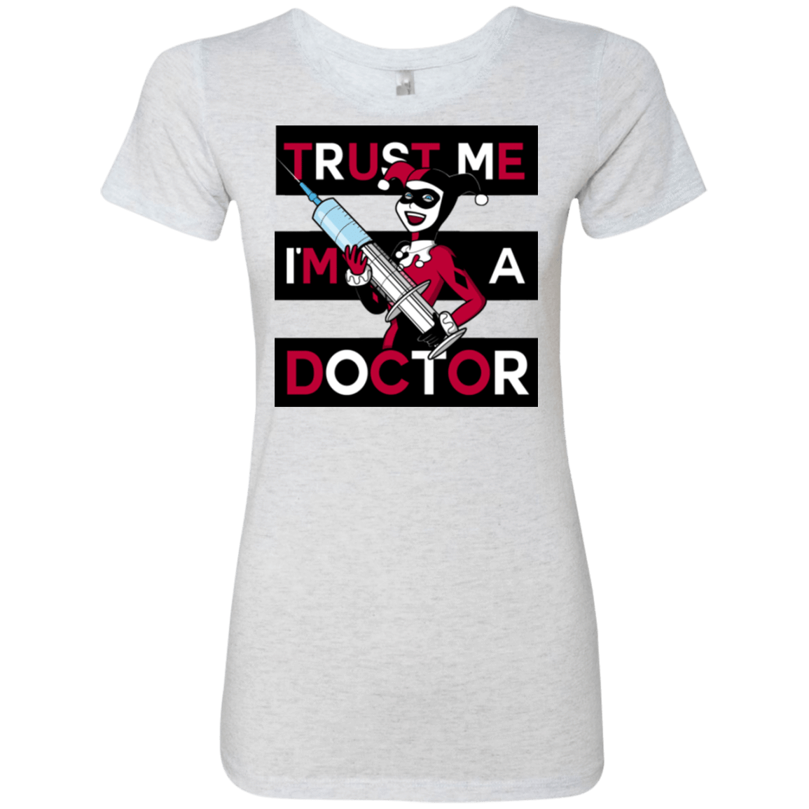 T-Shirts Heather White / Small Trust me! Women's Triblend T-Shirt