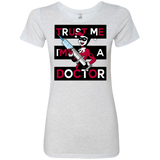 T-Shirts Heather White / Small Trust me! Women's Triblend T-Shirt