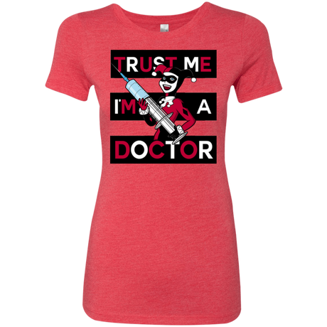T-Shirts Vintage Red / Small Trust me! Women's Triblend T-Shirt