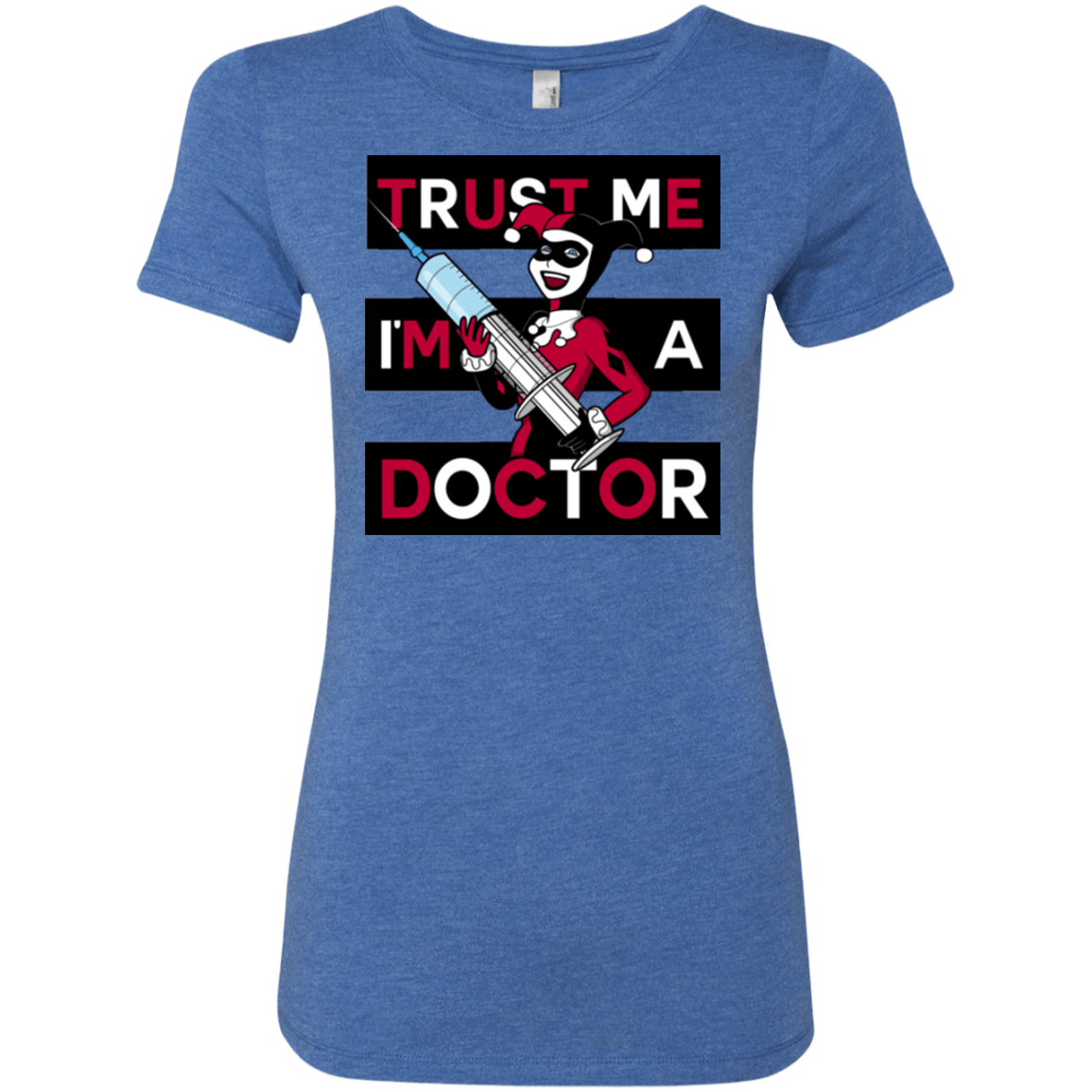 T-Shirts Vintage Royal / Small Trust me! Women's Triblend T-Shirt