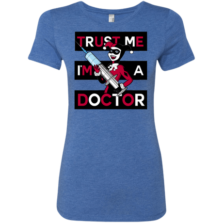 T-Shirts Vintage Royal / Small Trust me! Women's Triblend T-Shirt