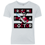 T-Shirts Heather White / YXS Trust me! Youth Triblend T-Shirt