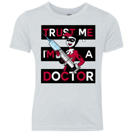 T-Shirts Heather White / YXS Trust me! Youth Triblend T-Shirt