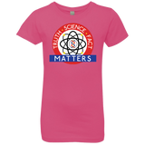 T-Shirts Hot Pink / YXS Truth Science Fact Girls Premium T-Shirt