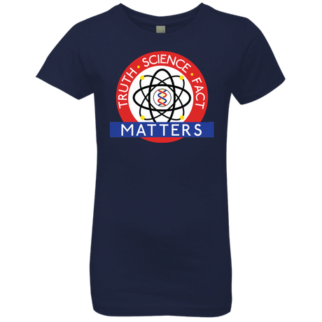 T-Shirts Midnight Navy / YXS Truth Science Fact Girls Premium T-Shirt