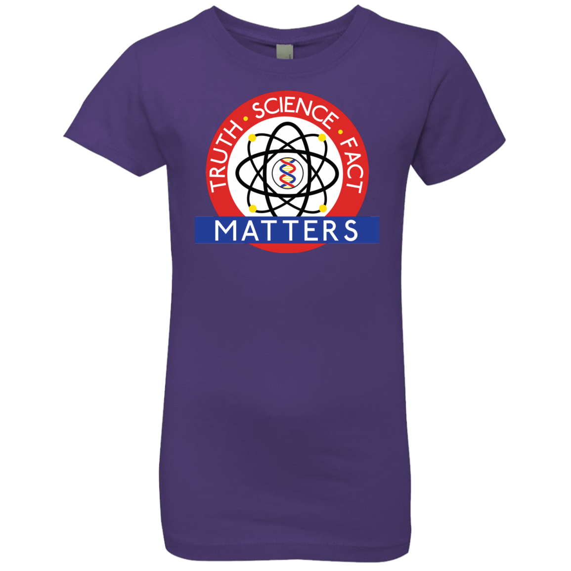 T-Shirts Purple Rush / YXS Truth Science Fact Girls Premium T-Shirt