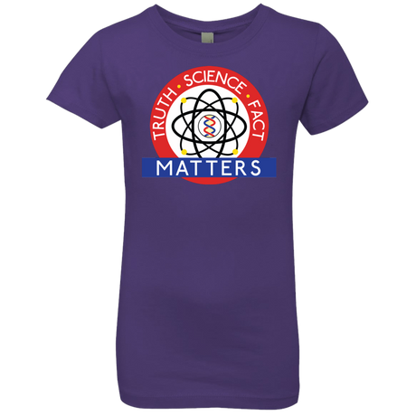 T-Shirts Purple Rush / YXS Truth Science Fact Girls Premium T-Shirt