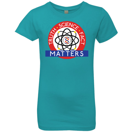 T-Shirts Tahiti Blue / YXS Truth Science Fact Girls Premium T-Shirt
