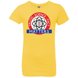 T-Shirts Vibrant Yellow / YXS Truth Science Fact Girls Premium T-Shirt