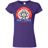 T-Shirts Purple / S Truth Science Fact Junior Slimmer-Fit T-Shirt