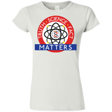 T-Shirts White / S Truth Science Fact Junior Slimmer-Fit T-Shirt