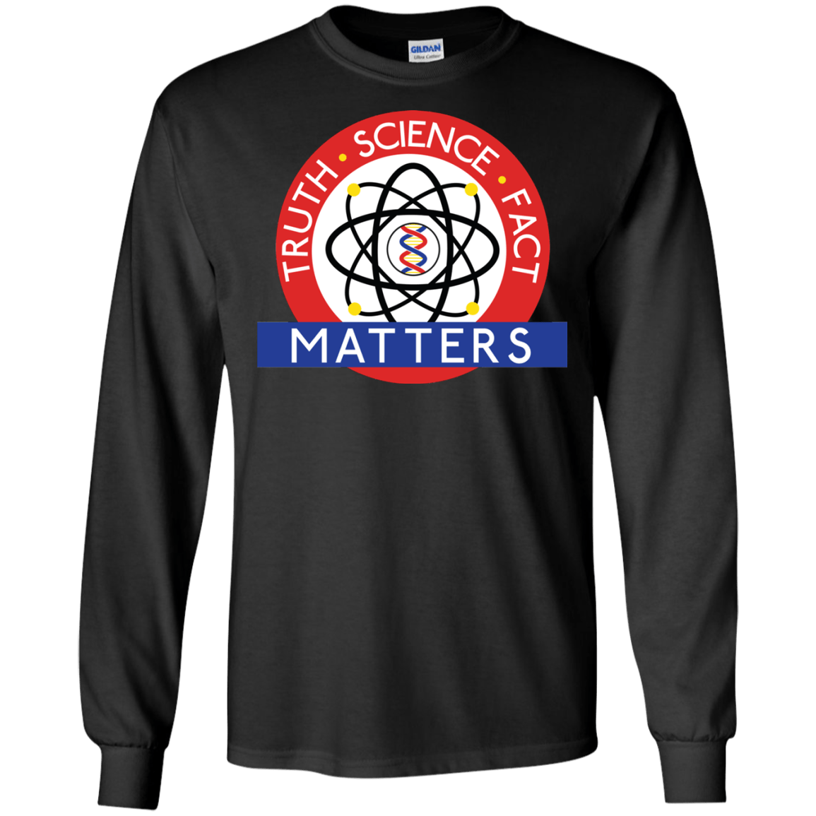 Truth Science Fact Men's Long Sleeve T-Shirt