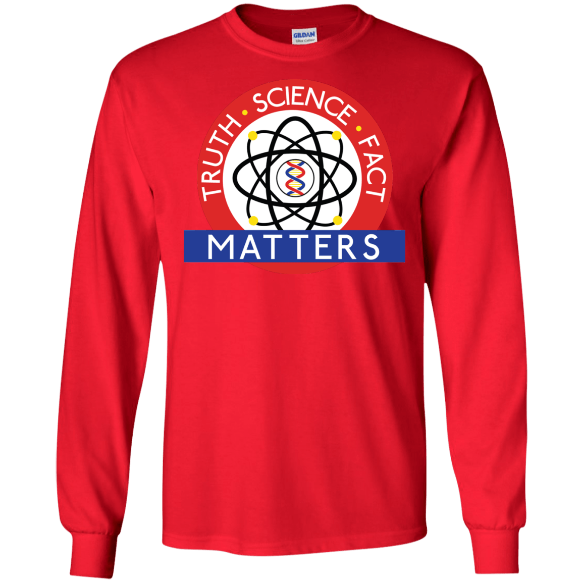 Truth Science Fact Men's Long Sleeve T-Shirt