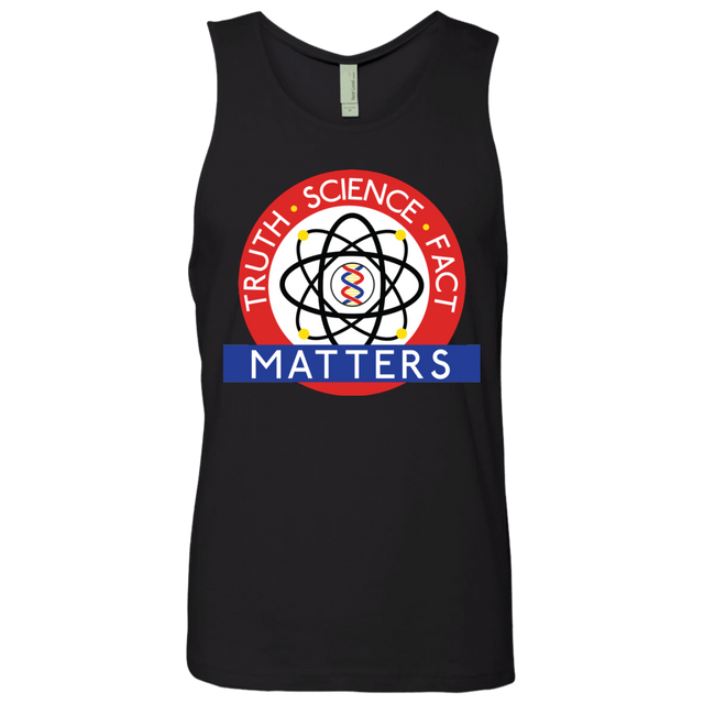 T-Shirts Black / S Truth Science Fact Men's Premium Tank Top