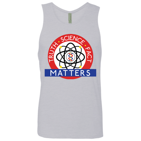 T-Shirts Heather Grey / S Truth Science Fact Men's Premium Tank Top