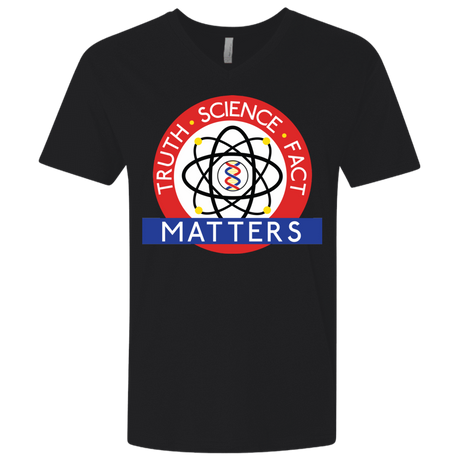 T-Shirts Black / X-Small Truth Science Fact Men's Premium V-Neck