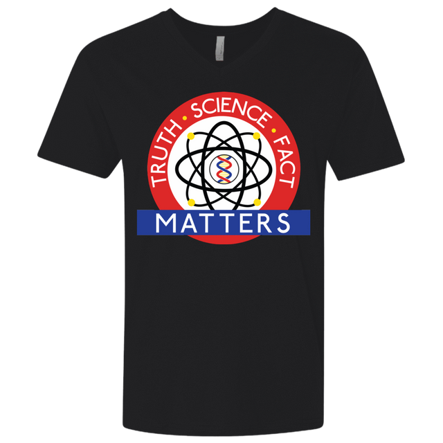 T-Shirts Black / X-Small Truth Science Fact Men's Premium V-Neck