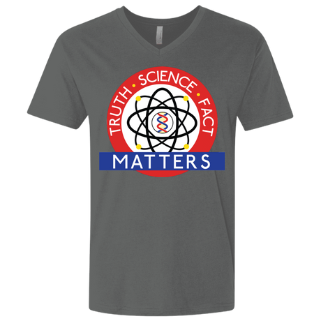 T-Shirts Heavy Metal / X-Small Truth Science Fact Men's Premium V-Neck