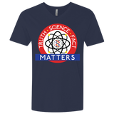 T-Shirts Midnight Navy / X-Small Truth Science Fact Men's Premium V-Neck