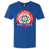 T-Shirts Royal / X-Small Truth Science Fact Men's Premium V-Neck