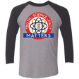 T-Shirts Premium Heather/Vintage Black / X-Small Truth Science Fact Men's Triblend 3/4 Sleeve