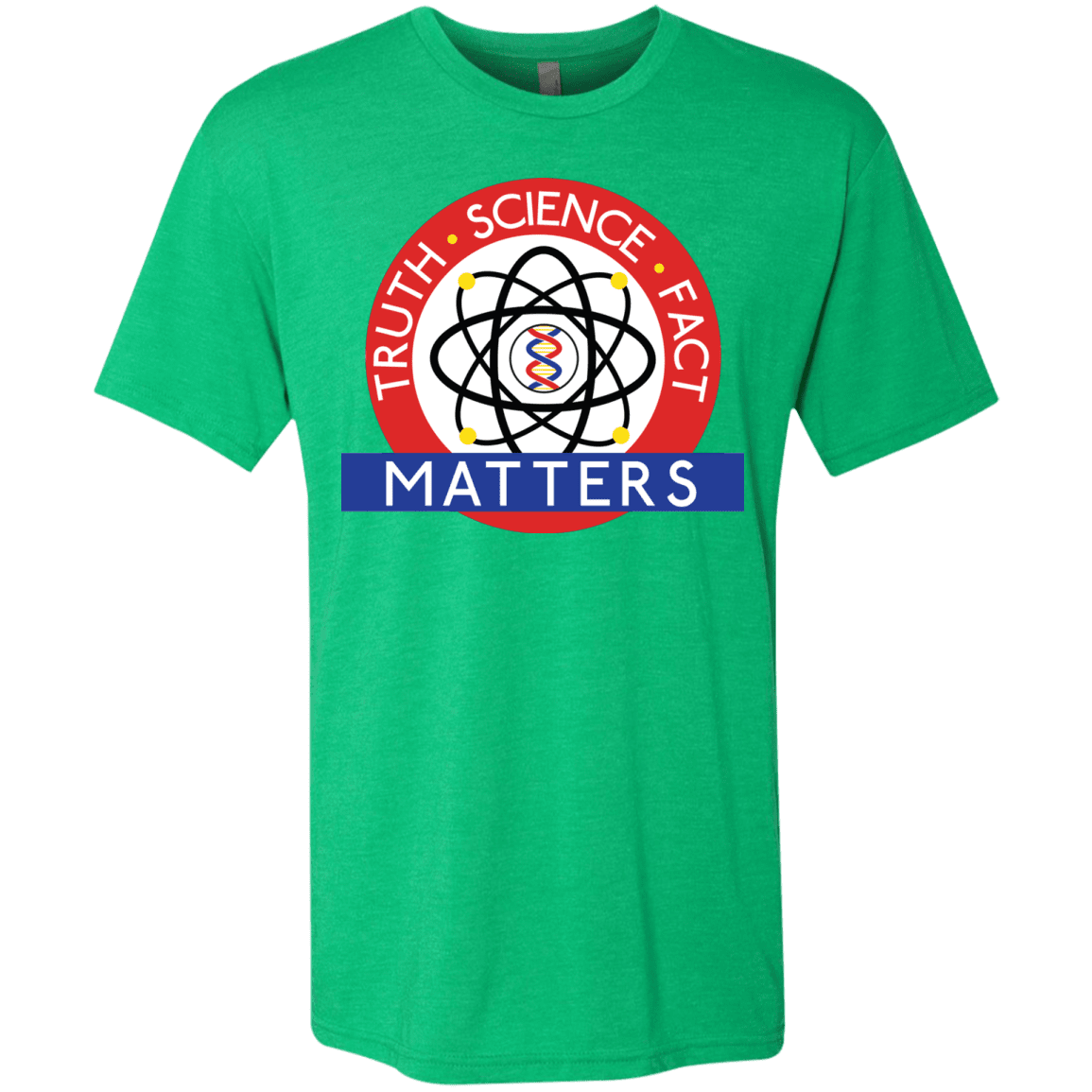 T-Shirts Envy / S Truth Science Fact Men's Triblend T-Shirt