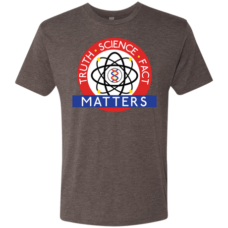 T-Shirts Macchiato / S Truth Science Fact Men's Triblend T-Shirt