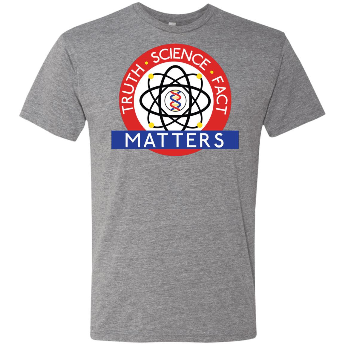 T-Shirts Premium Heather / S Truth Science Fact Men's Triblend T-Shirt