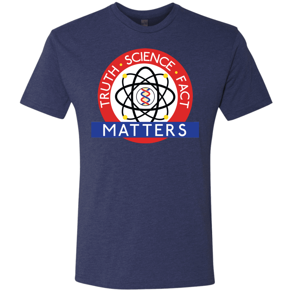 T-Shirts Vintage Navy / S Truth Science Fact Men's Triblend T-Shirt