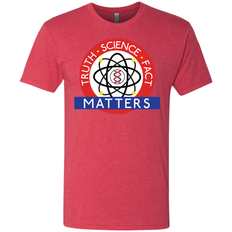 T-Shirts Vintage Red / S Truth Science Fact Men's Triblend T-Shirt
