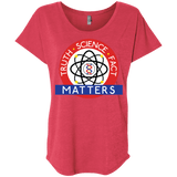 Truth Science Fact Triblend Dolman Sleeve