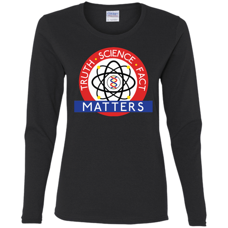 T-Shirts Black / S Truth Science Fact Women's Long Sleeve T-Shirt