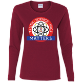 T-Shirts Cardinal / S Truth Science Fact Women's Long Sleeve T-Shirt