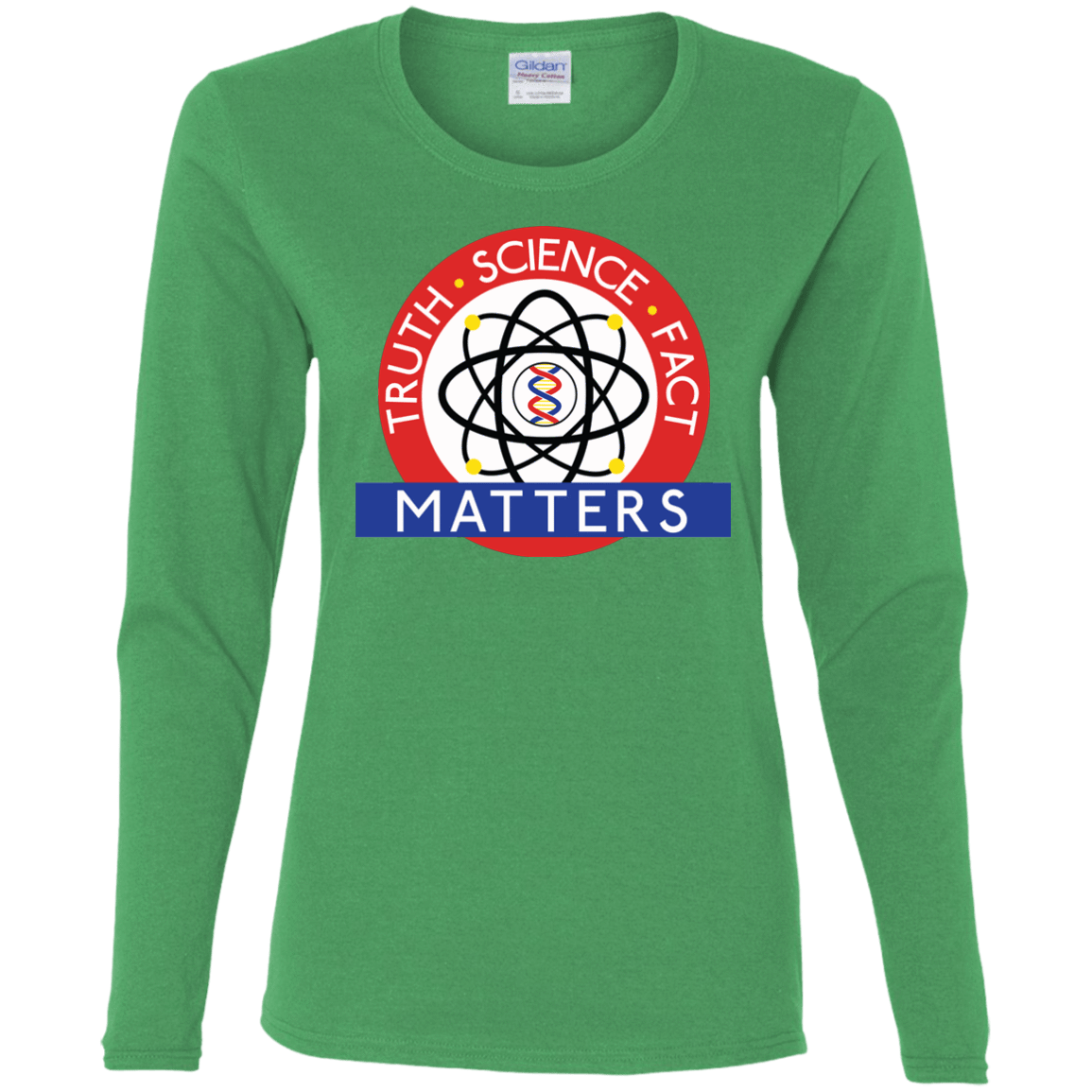 T-Shirts Irish Green / S Truth Science Fact Women's Long Sleeve T-Shirt