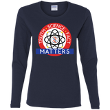 T-Shirts Navy / S Truth Science Fact Women's Long Sleeve T-Shirt