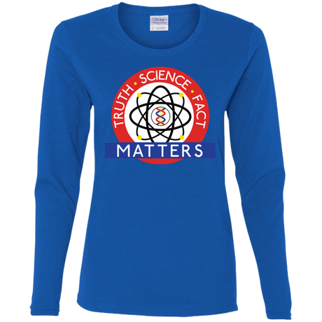 T-Shirts Royal / S Truth Science Fact Women's Long Sleeve T-Shirt
