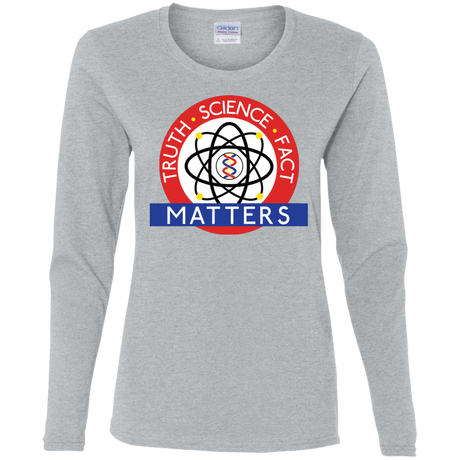 T-Shirts Sport Grey / S Truth Science Fact Women's Long Sleeve T-Shirt