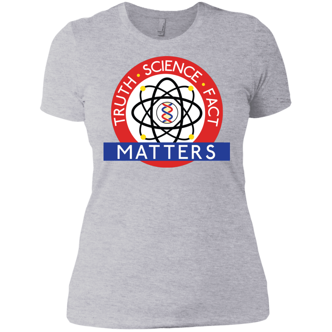 T-Shirts Heather Grey / X-Small Truth Science Fact Women's Premium T-Shirt