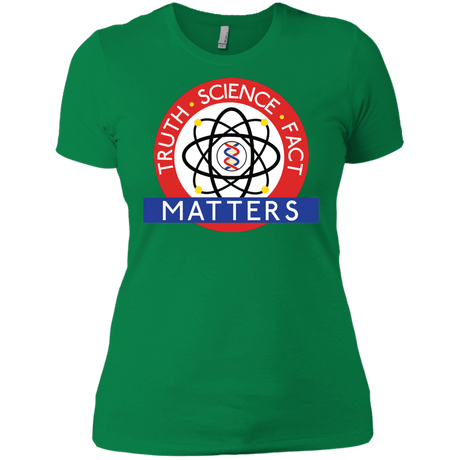 T-Shirts Kelly Green / X-Small Truth Science Fact Women's Premium T-Shirt