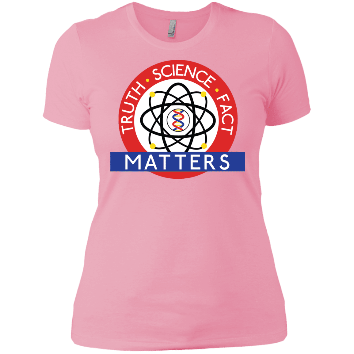 T-Shirts Light Pink / X-Small Truth Science Fact Women's Premium T-Shirt