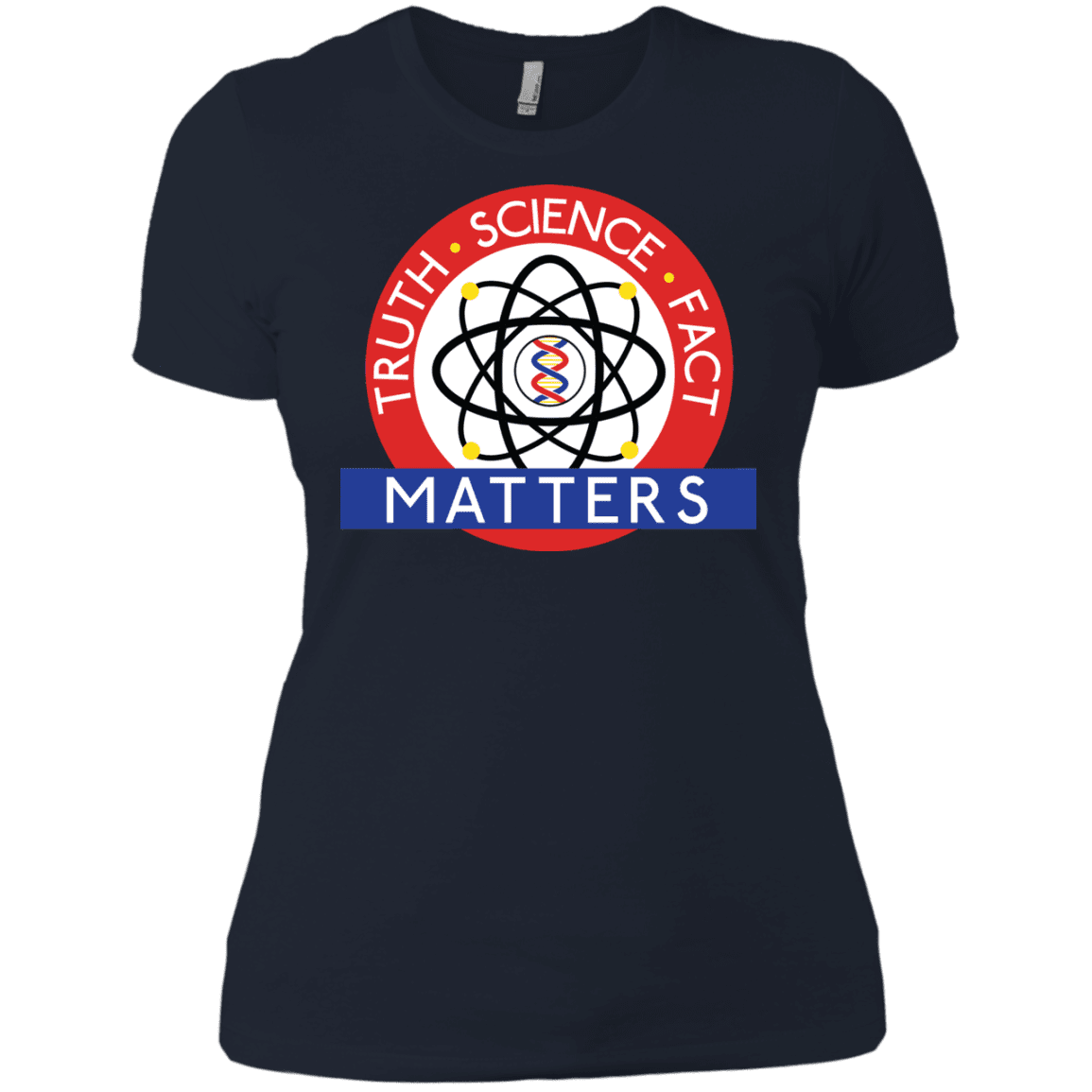 T-Shirts Midnight Navy / X-Small Truth Science Fact Women's Premium T-Shirt