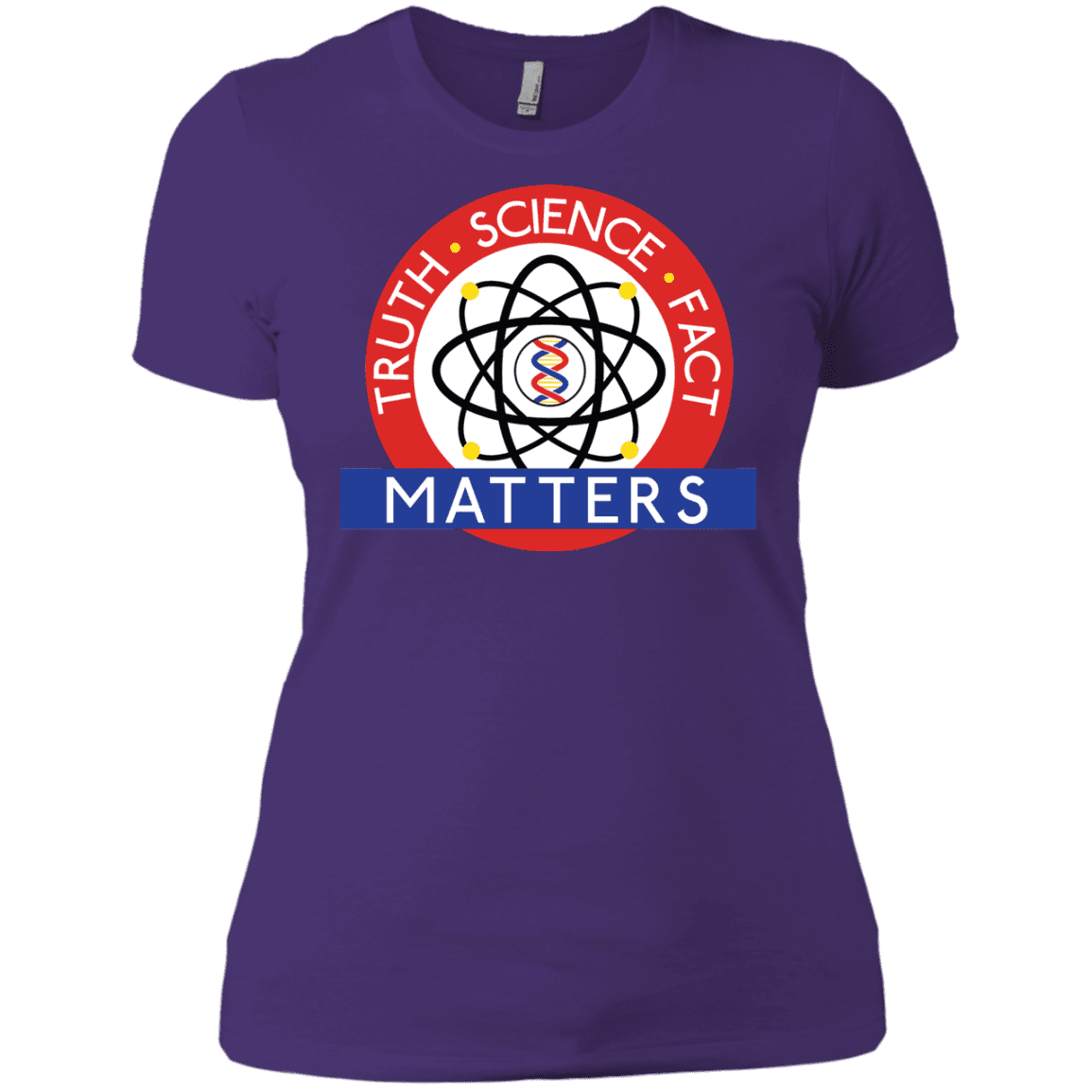 T-Shirts Purple Rush/ / X-Small Truth Science Fact Women's Premium T-Shirt