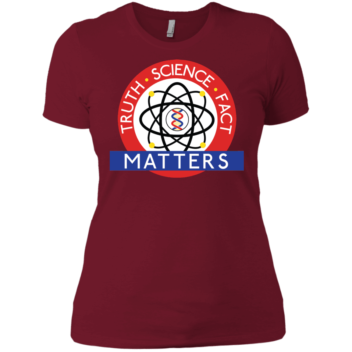 T-Shirts Scarlet / X-Small Truth Science Fact Women's Premium T-Shirt