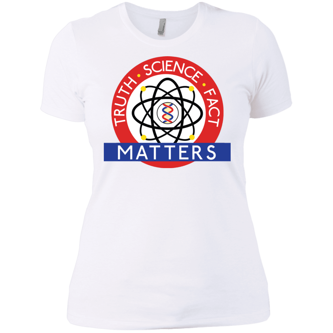 T-Shirts White / X-Small Truth Science Fact Women's Premium T-Shirt