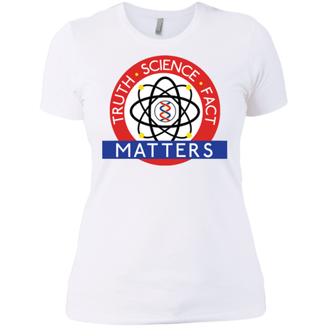 T-Shirts White / X-Small Truth Science Fact Women's Premium T-Shirt