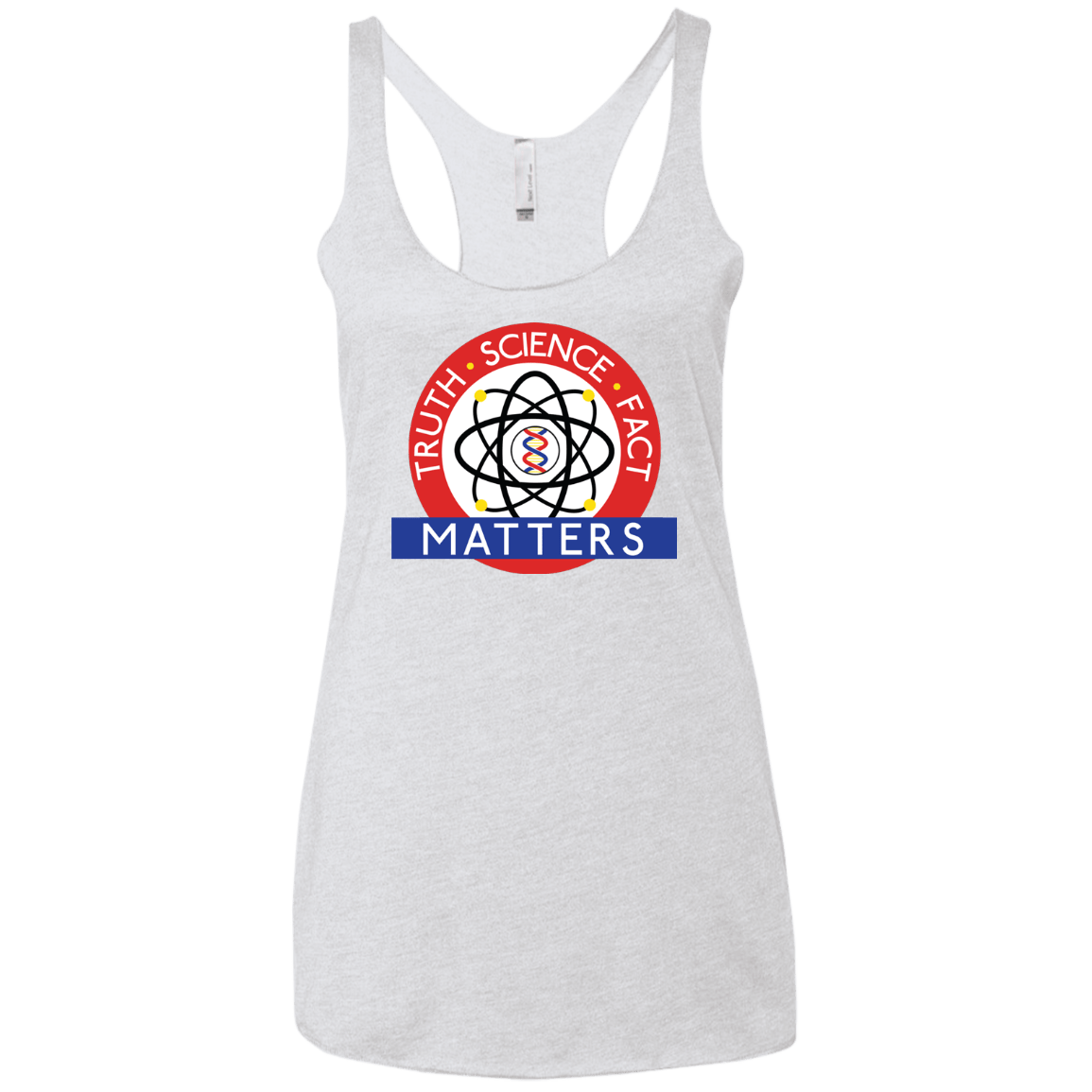 Truth Science Fact Women's Triblend Racerback Tank