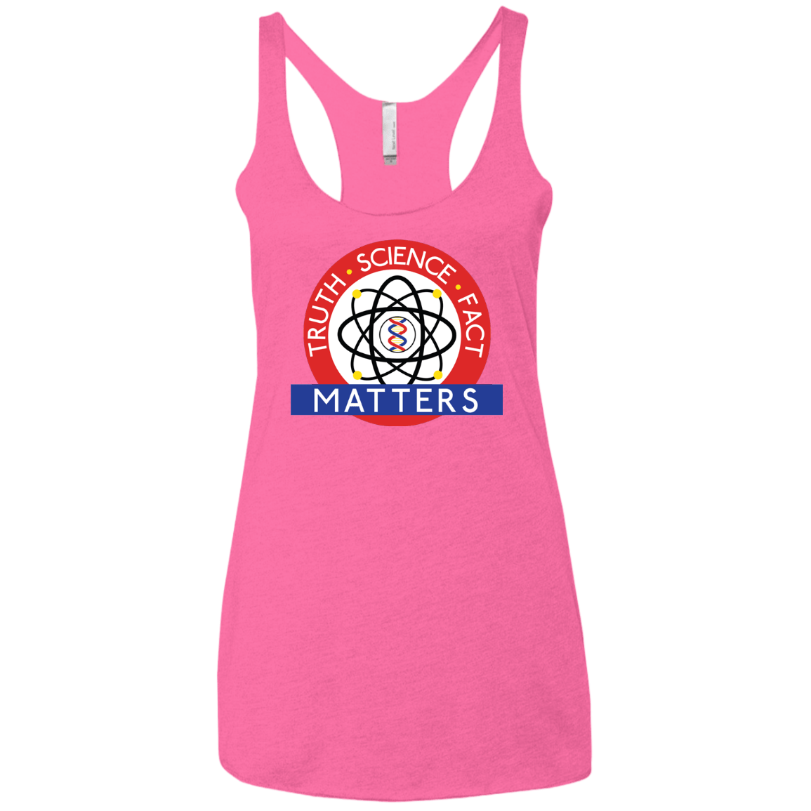 Truth Science Fact Women's Triblend Racerback Tank