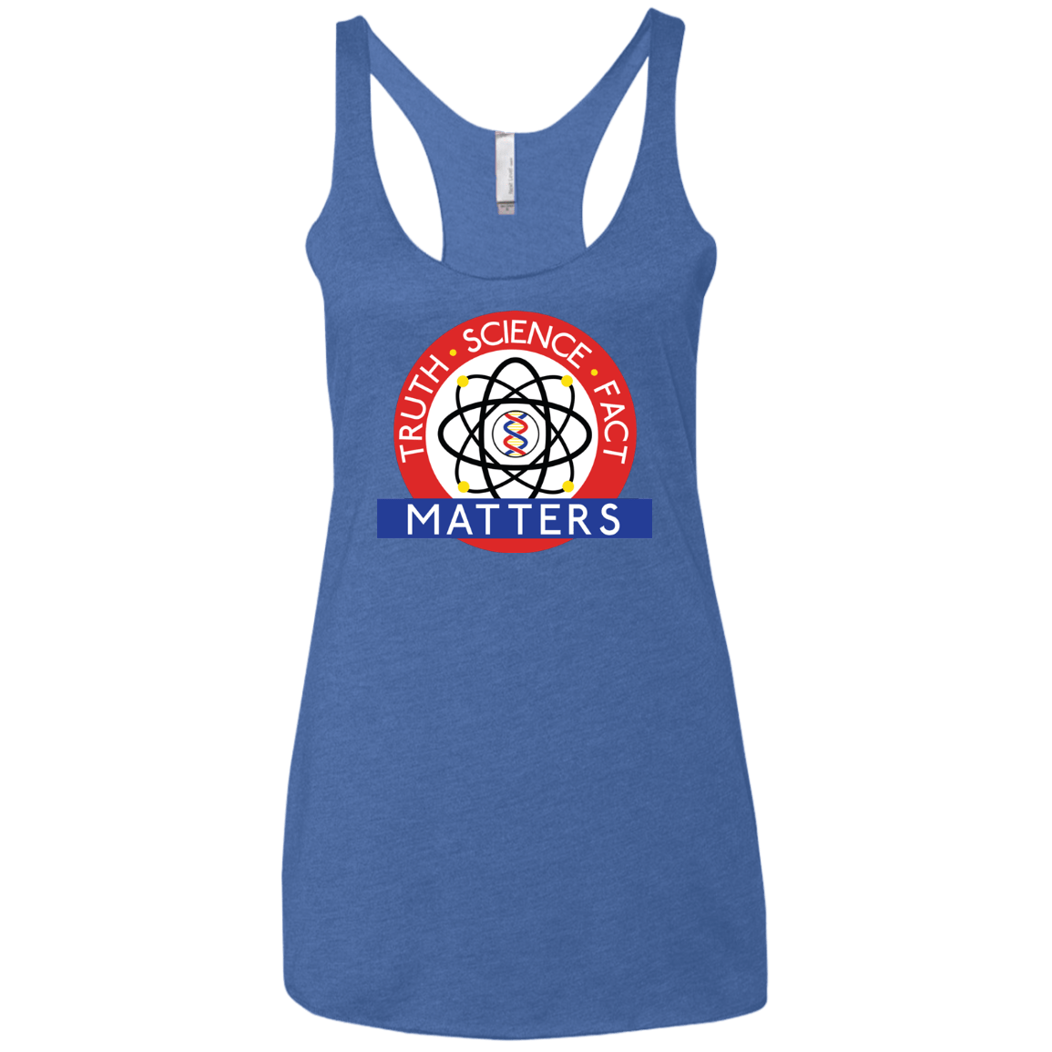 Truth Science Fact Women's Triblend Racerback Tank